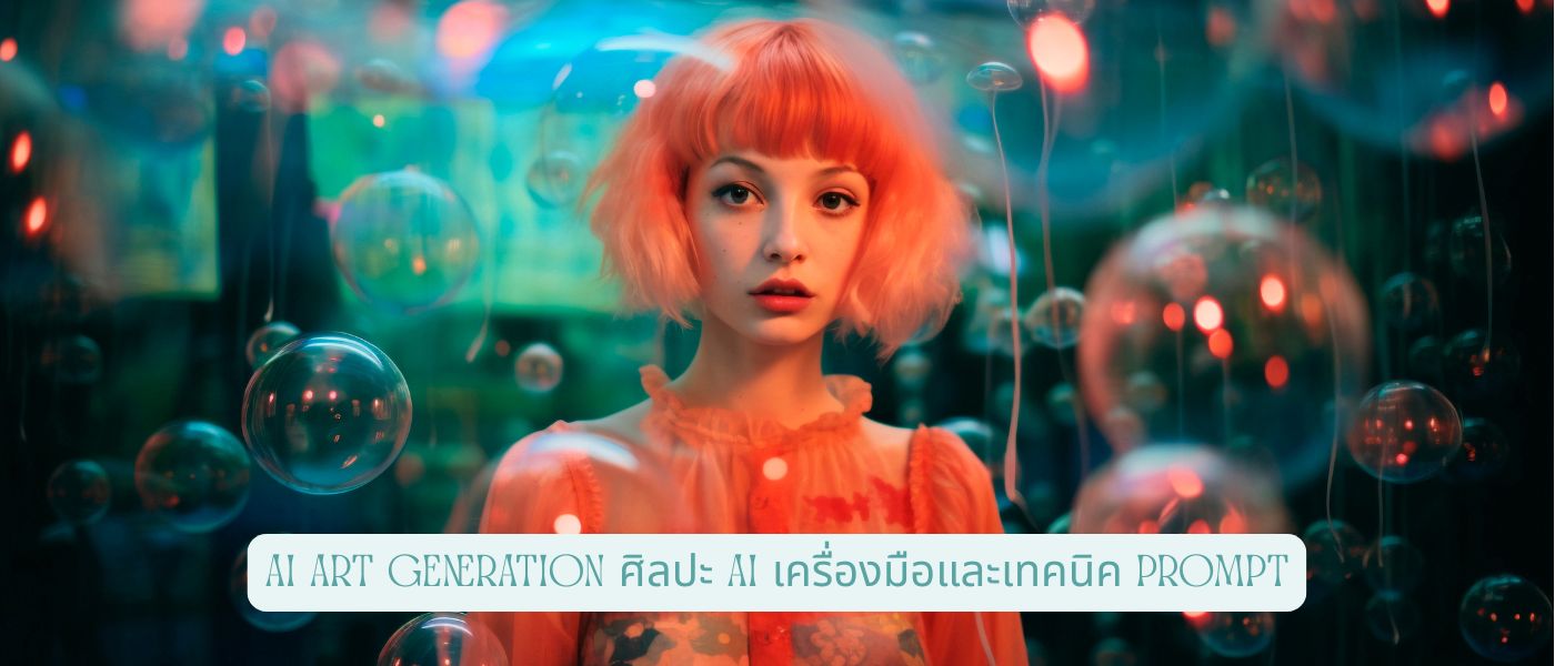 AI Art Generation – ศิลปะ AI เครื่องมือและเทคนิค Prompt