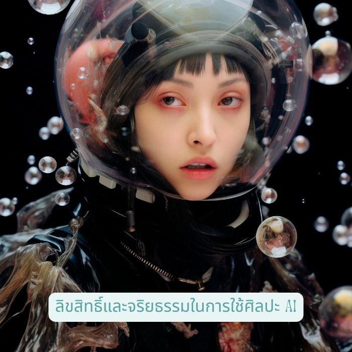 ลิขสิทธิ์และจริยธรรมในการใช้ศิลปะ AI